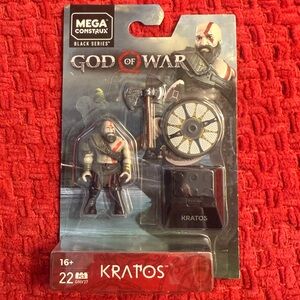 🪓⛏️  God of War Kratos Mega Construx Black Series ⛏️🪓